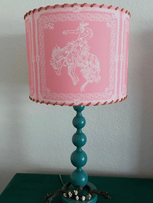 The Pink Bandana Lampshade - 11 inch
