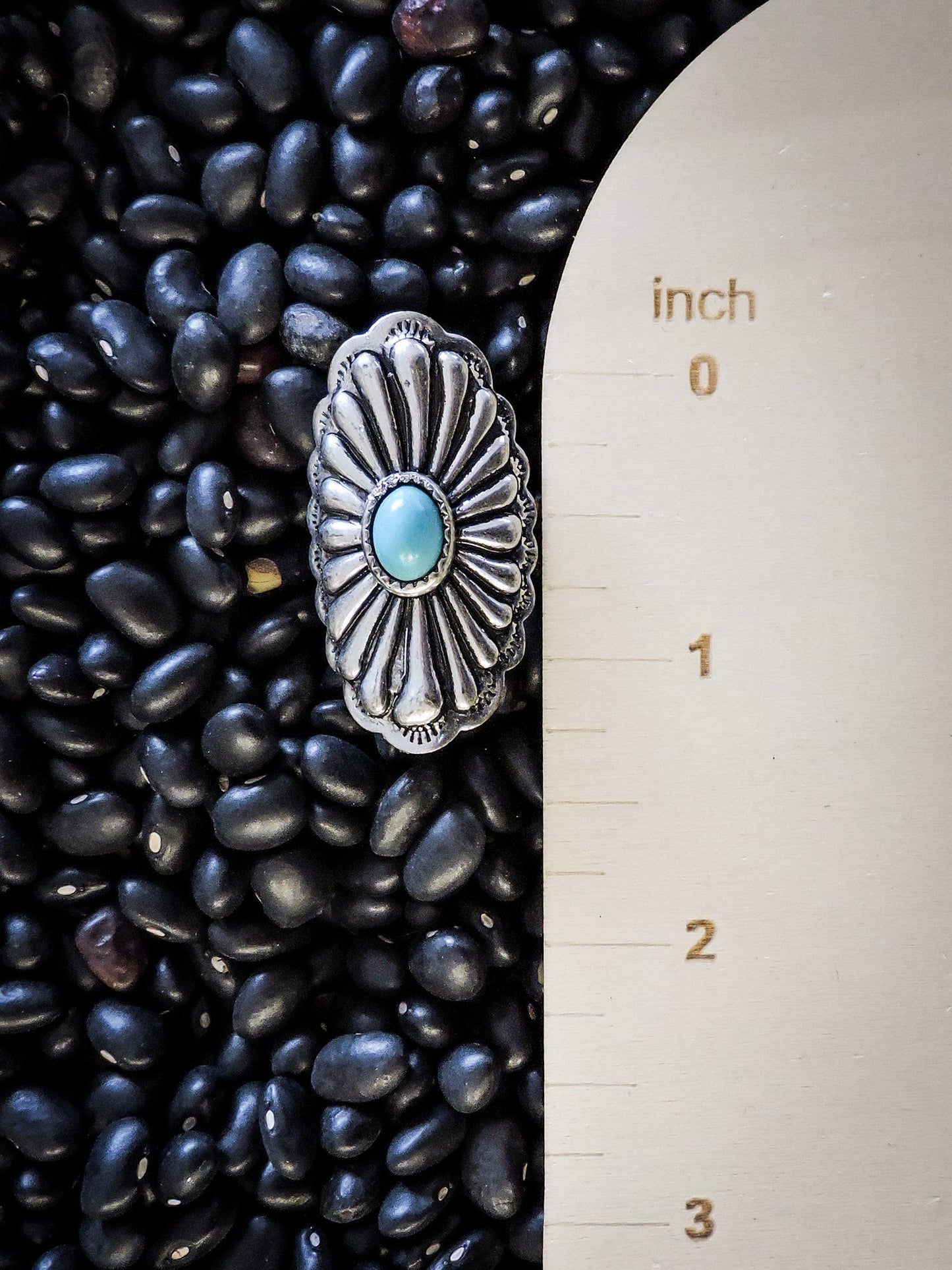 Sage Blossom Cuff Fashion Ring