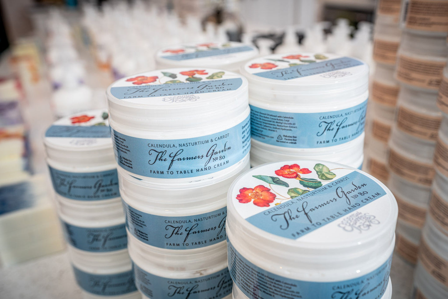 THE FARMERS GARDEN 8 oz. ~ FARM TO TABLE HAND CREAM