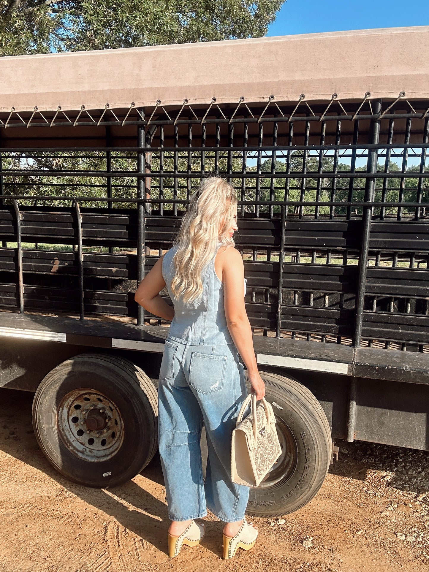 The Dolly Tie Top