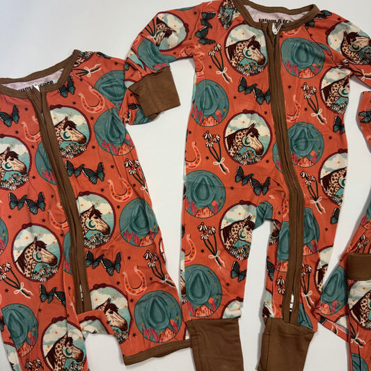 Peach Pony Bamboo Shortie