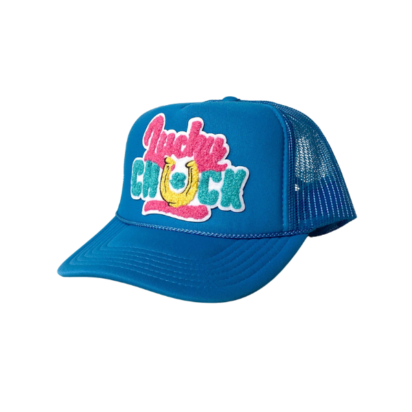 Lucky Chuck Logo Patch Foamie Trucker - 2 COLORS!