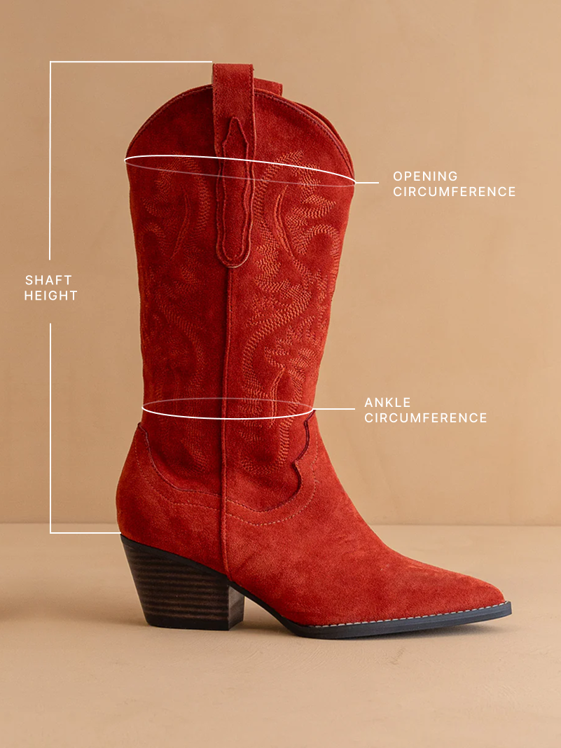 The Amaya | Red Classic Cowgirl Boot