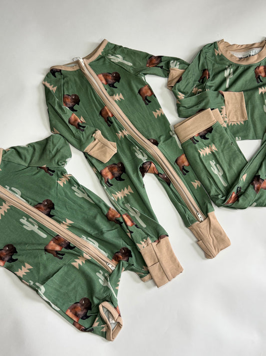 Buffalo Bamboo Toddler Set
