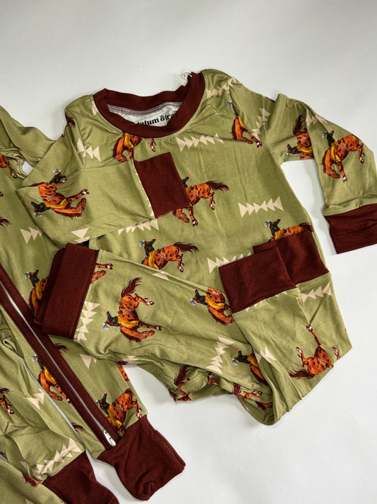Broncs Bamboo Toddler Set