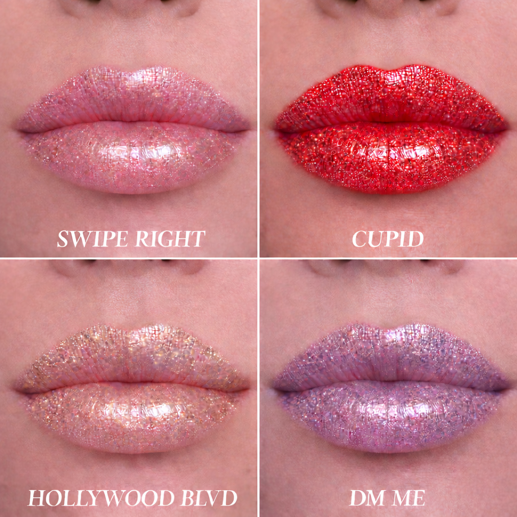 Swipe Right - Glitter Lipstick