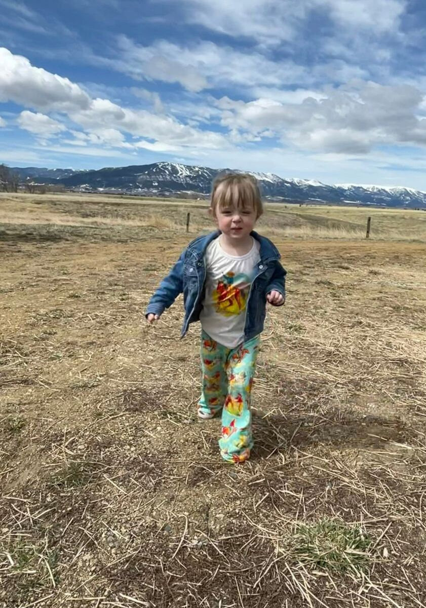 Girls’ Cowgirl Outfit | Retro Cowboy Shirt & Bell Bottoms CLOSEOUT – ONLY $15 | FINAL SIZES: 2T, 3T & 4T