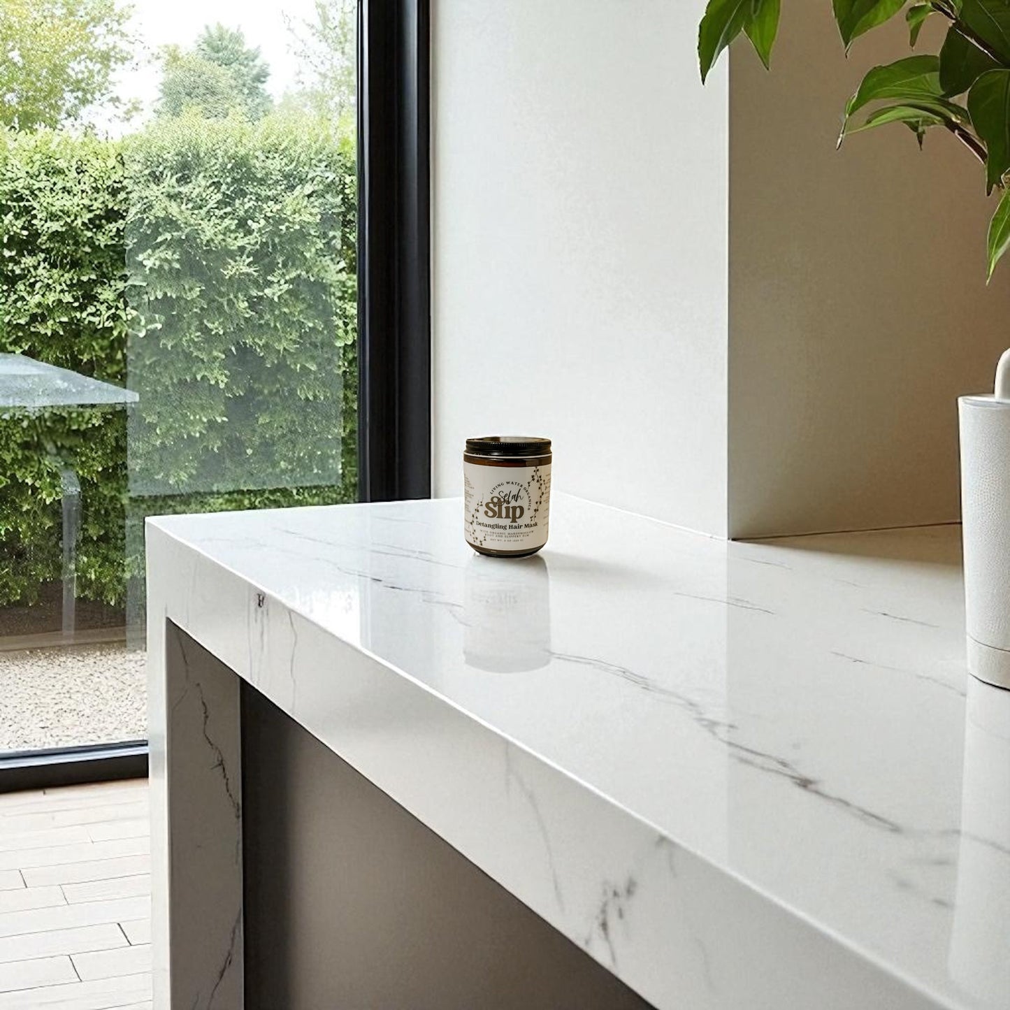 Selah Slip Botanical Hair Mask for Detangling and Hydration