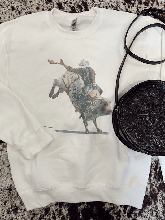 The Buckin Rank Pullover