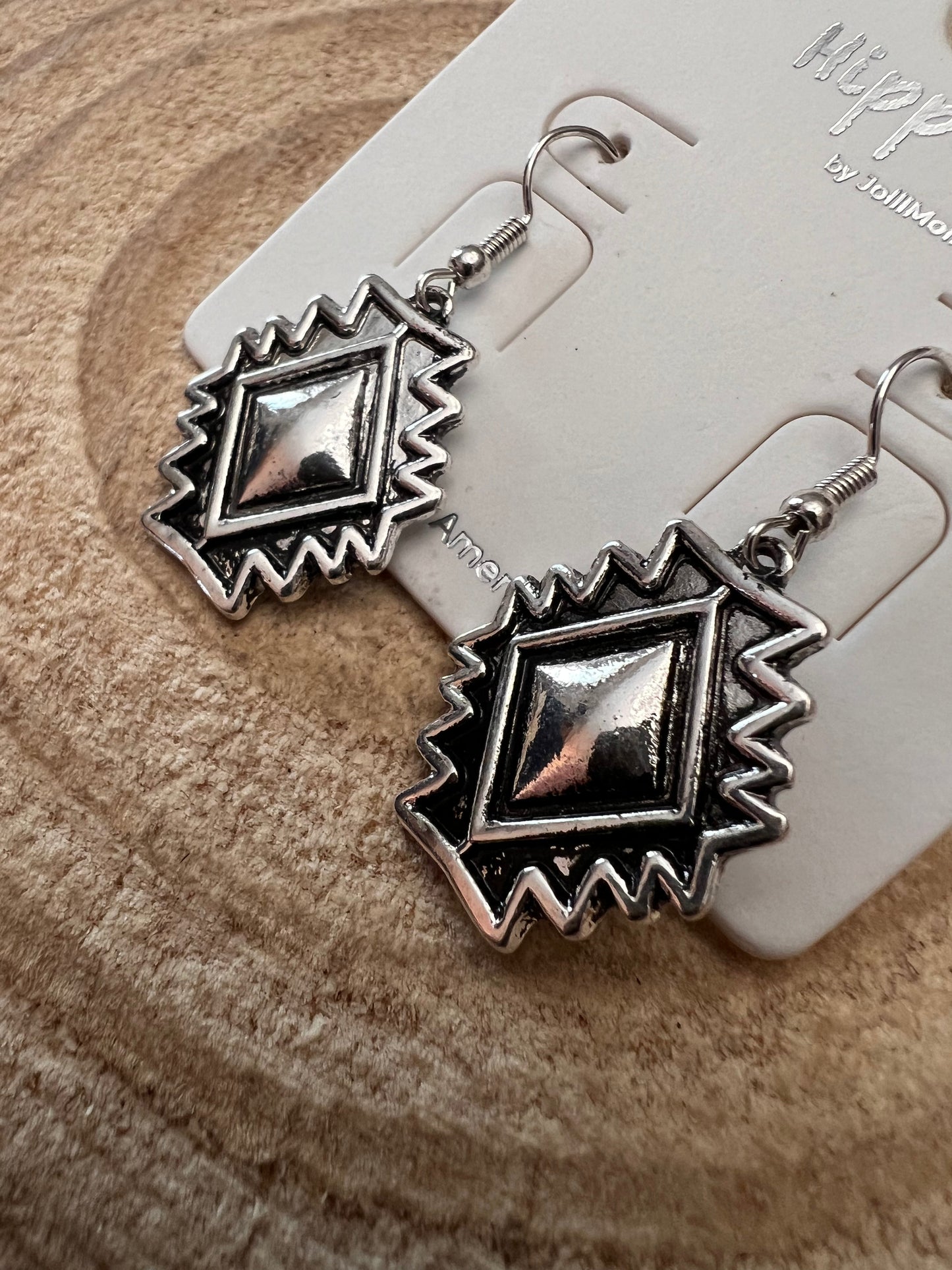 Southwestern Concho Dangle Earrings