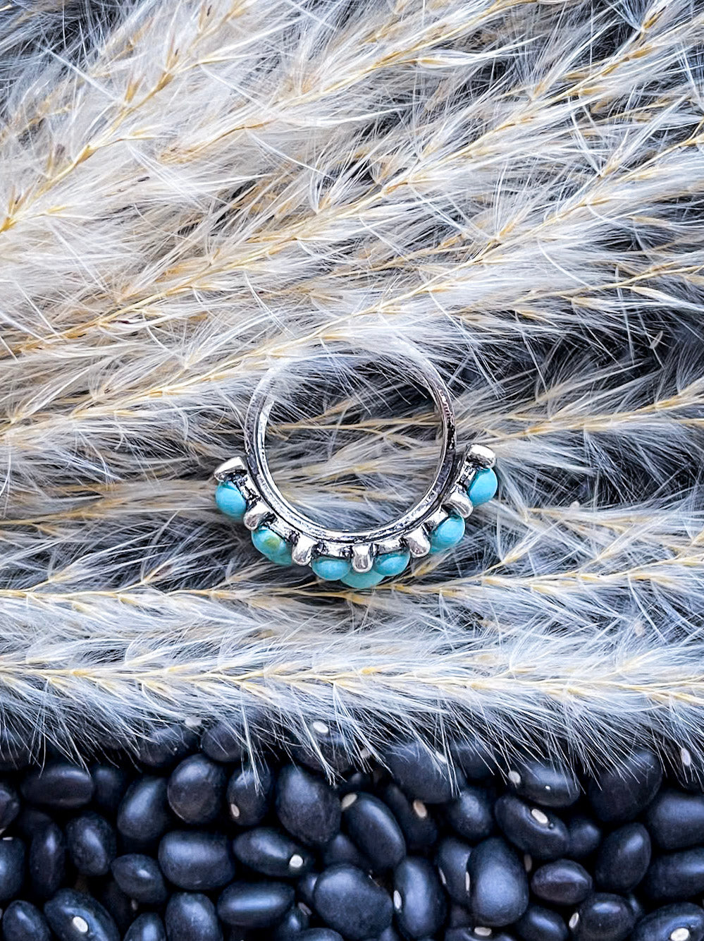 Canyon Cuff Adjustable Stone Fashion Ring