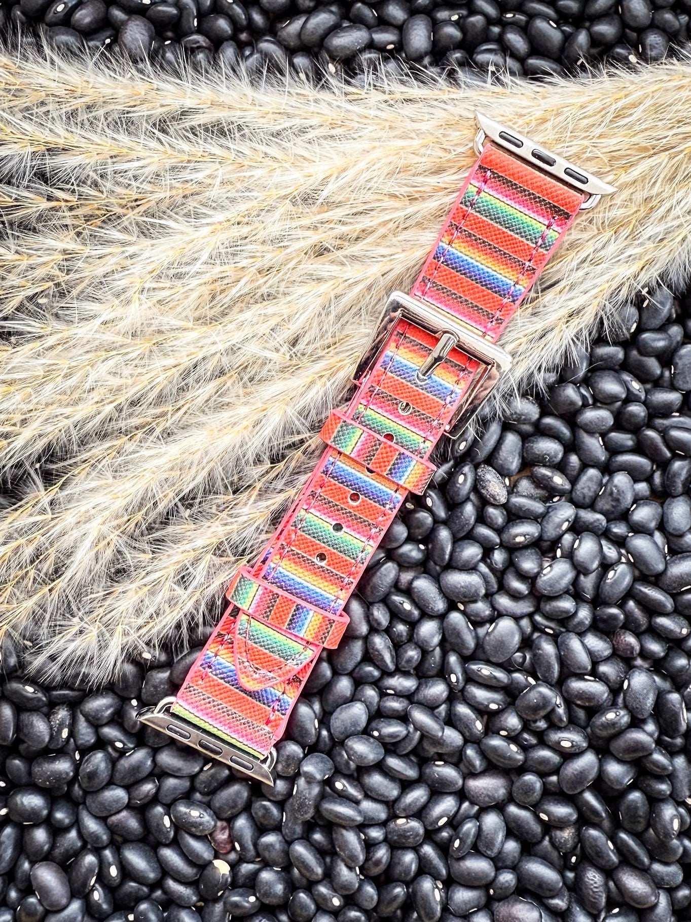 Navajo Pattern Apple Watch Fashion Bands - Skinny Serape