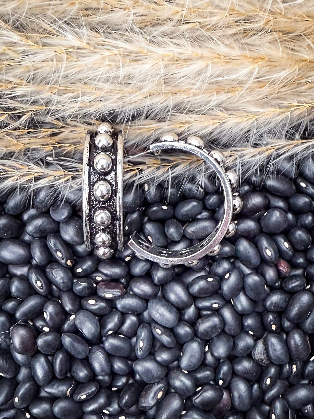 Waco Western Bubble Fashion Hoop Earrings