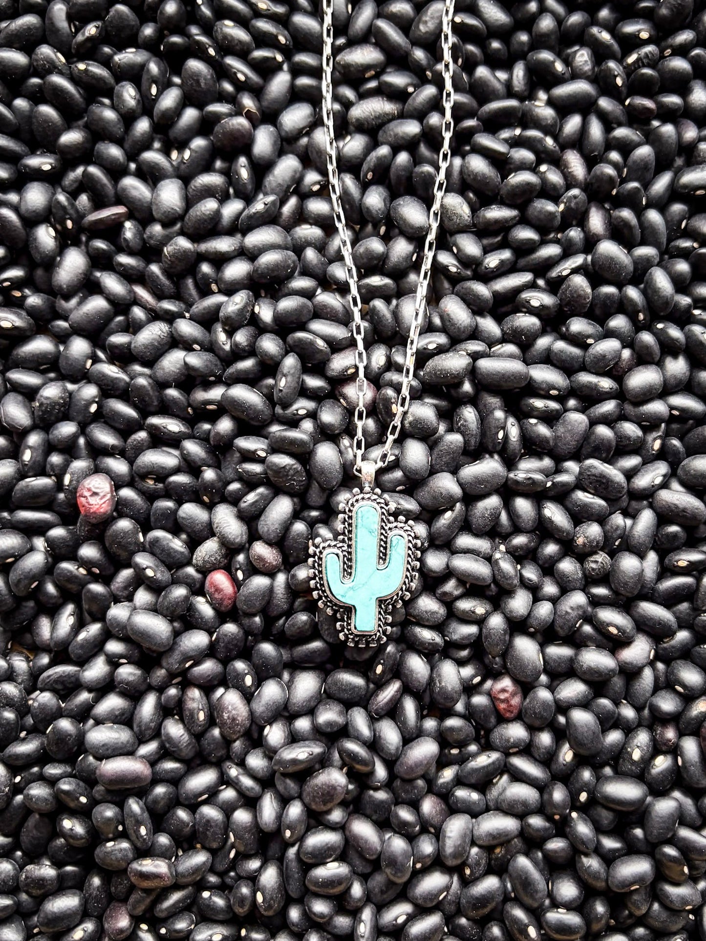Tessa Cactus  Fashion Necklace