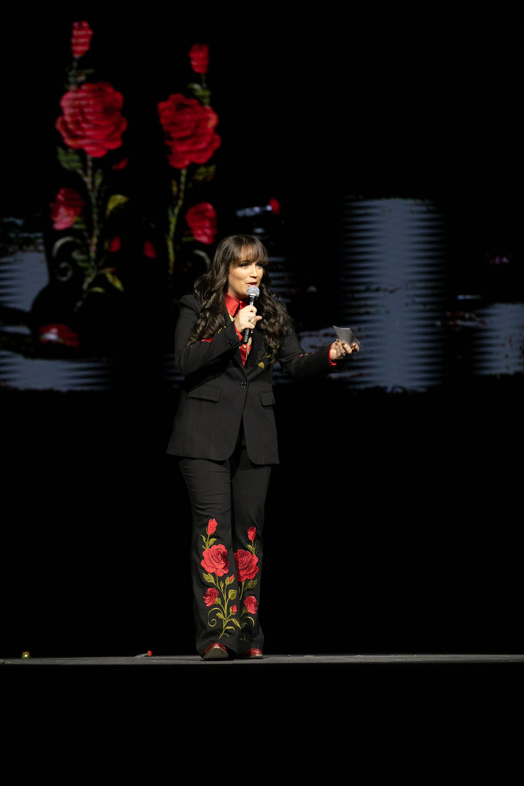 Black Rose Pant