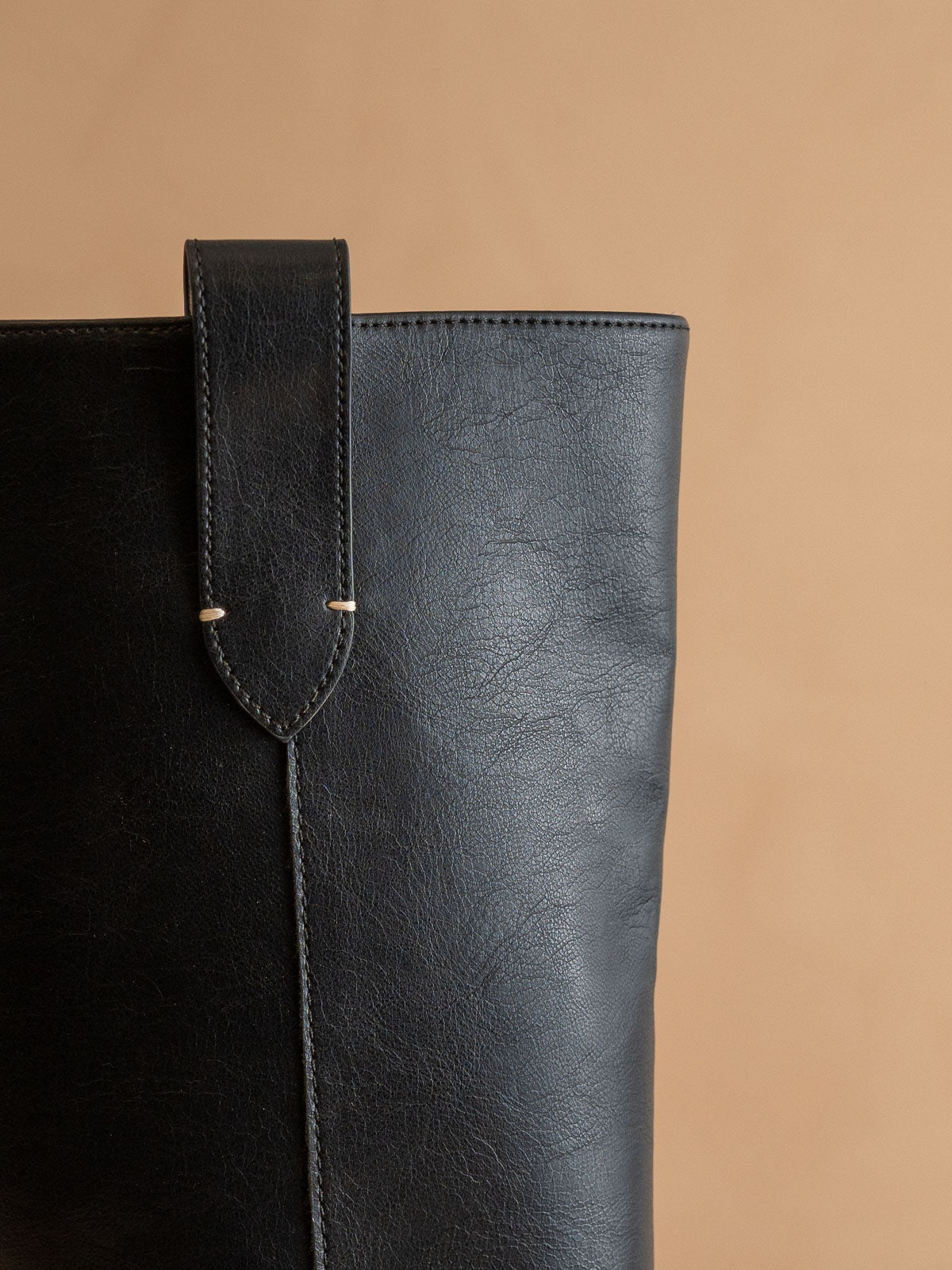 The Leanne | Black Moto Knee High Boot *FINAL SALE*