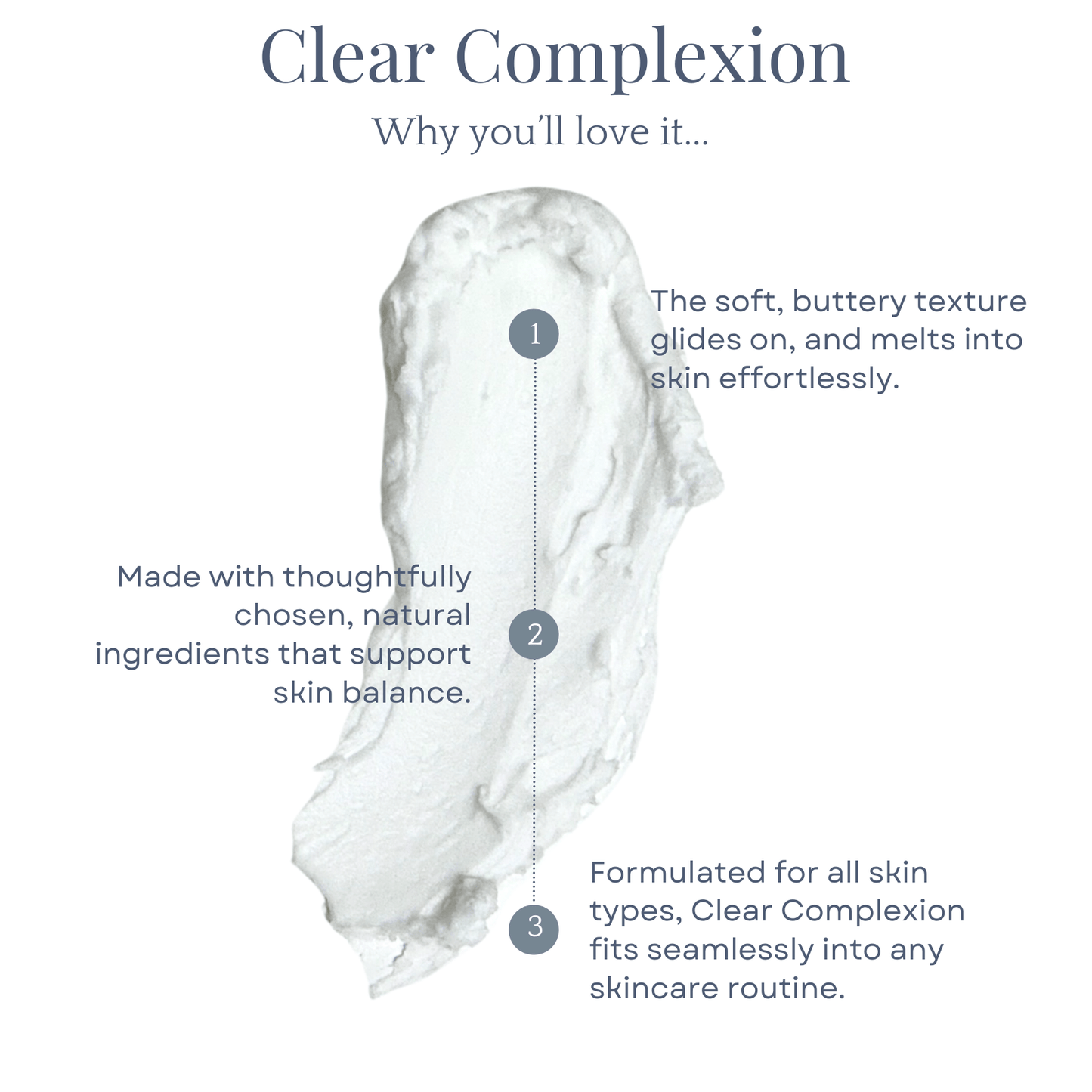 Clear Complexion Whipped Tallow Facial Moisturizer