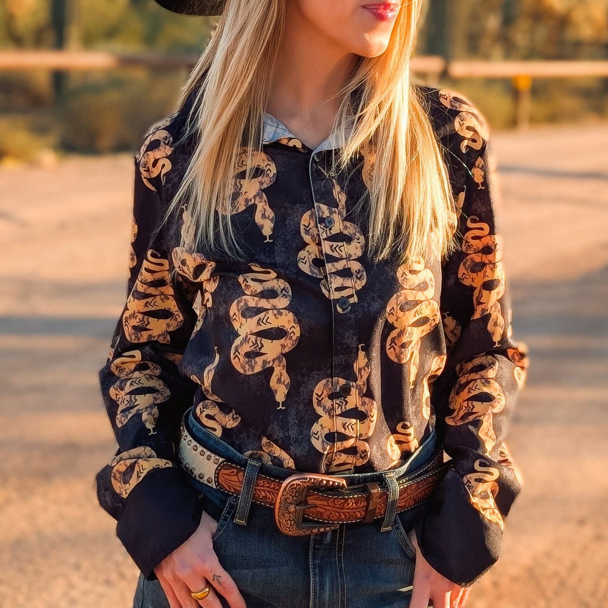 Handle With Care Button Down