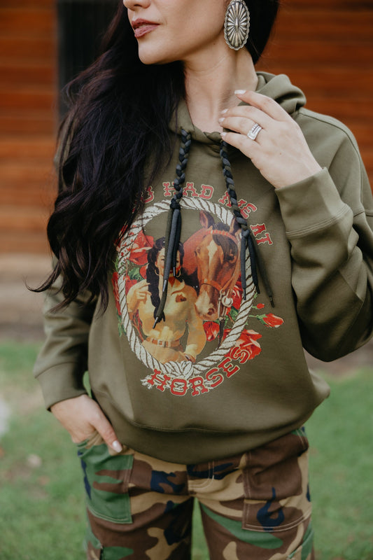 Had Me At Horses Hoodie