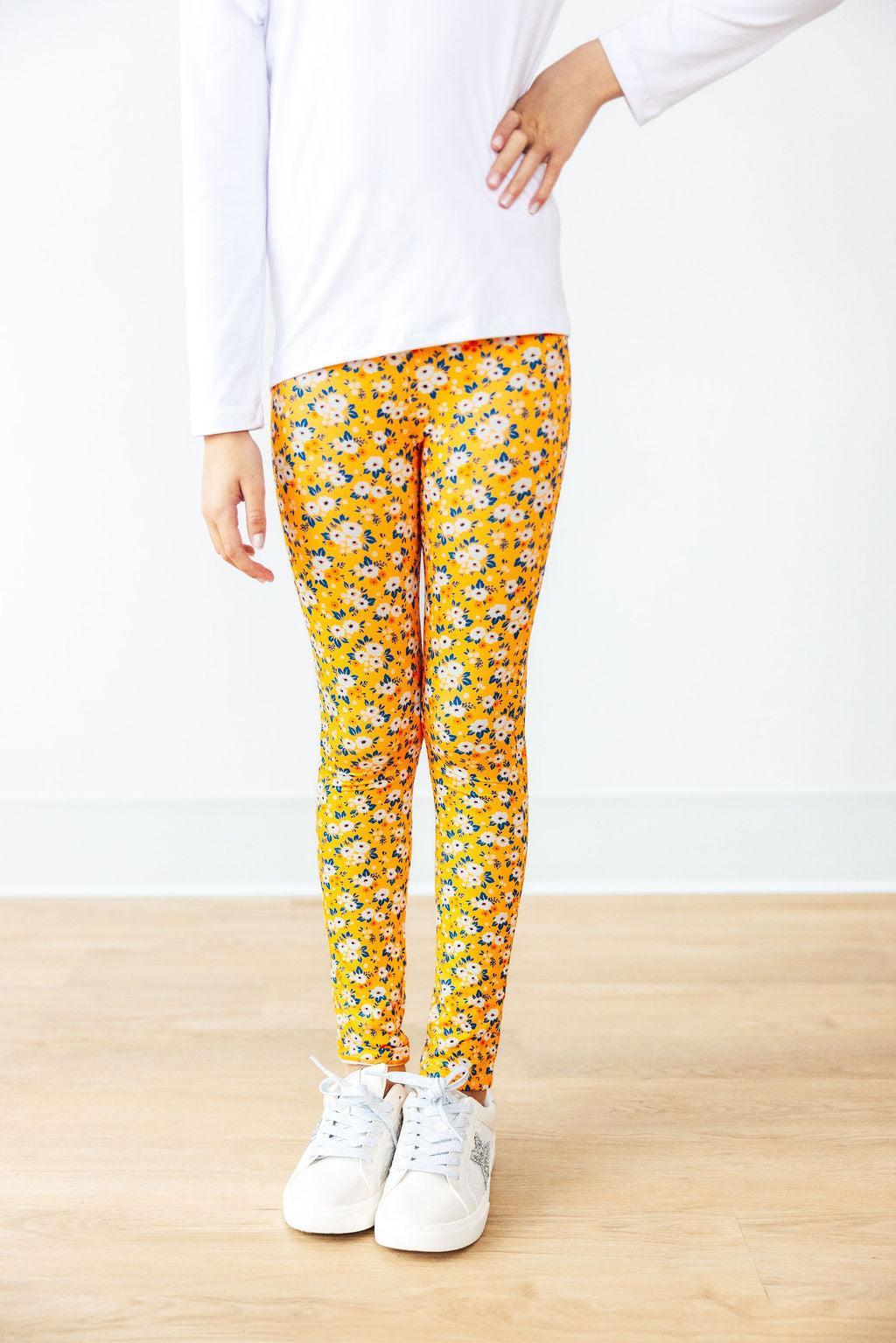SALE Fall Floral Leggings