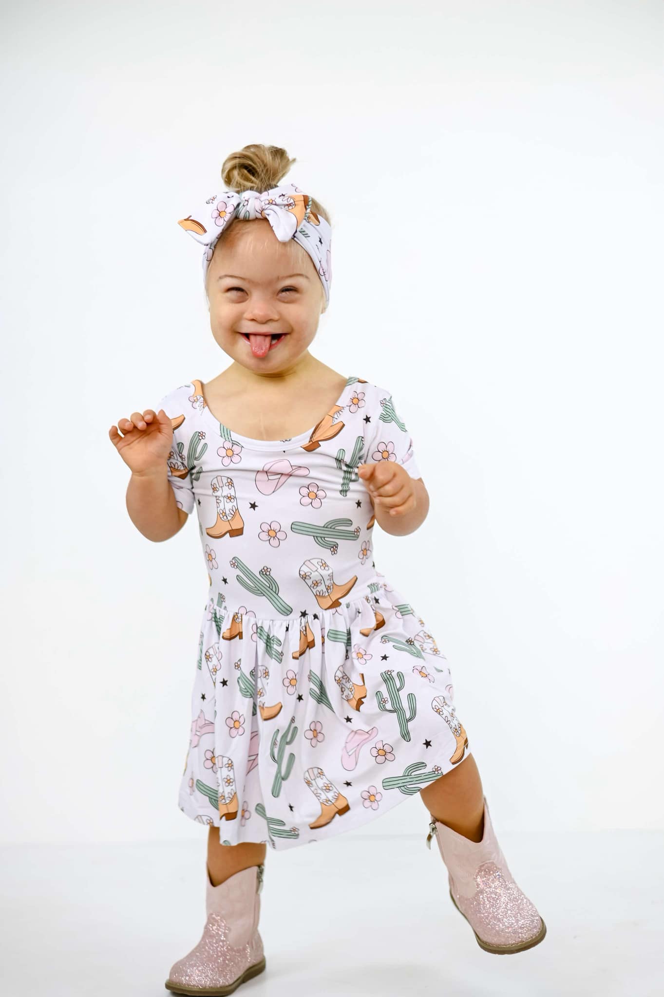 Bamboo Cowgirl Bodysuit Dress