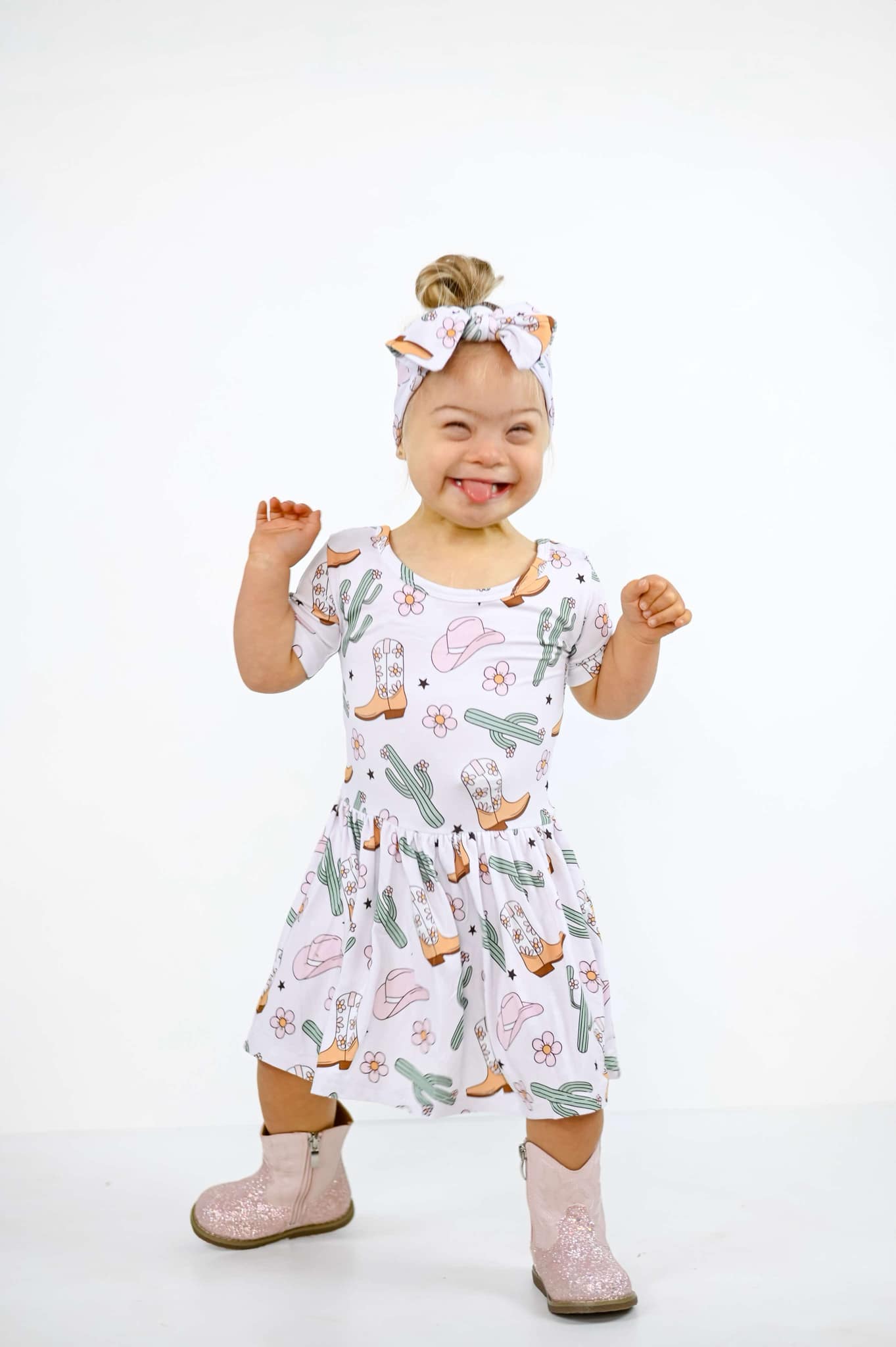 Bamboo Cowgirl Bodysuit Dress