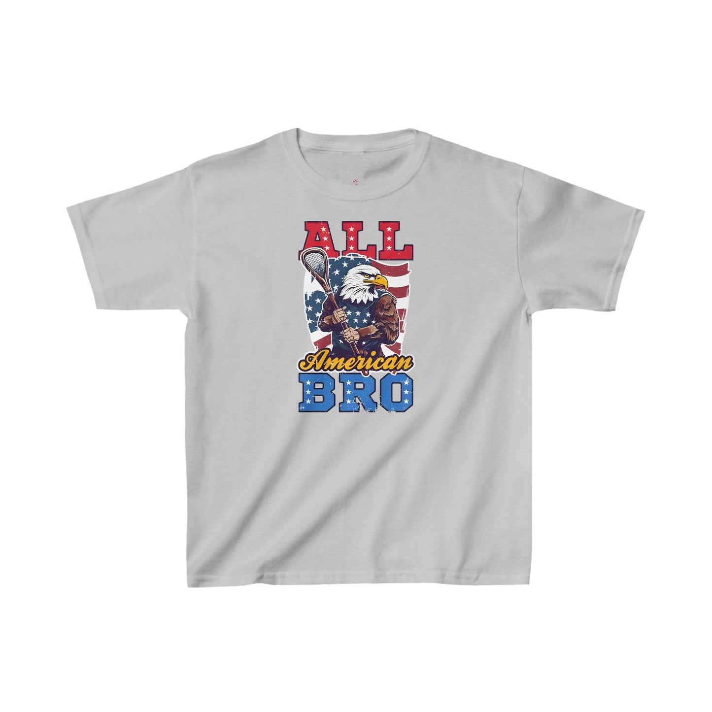 All American Bro, Kids Heavy Cotton™ Tee - SmorgeousByGina