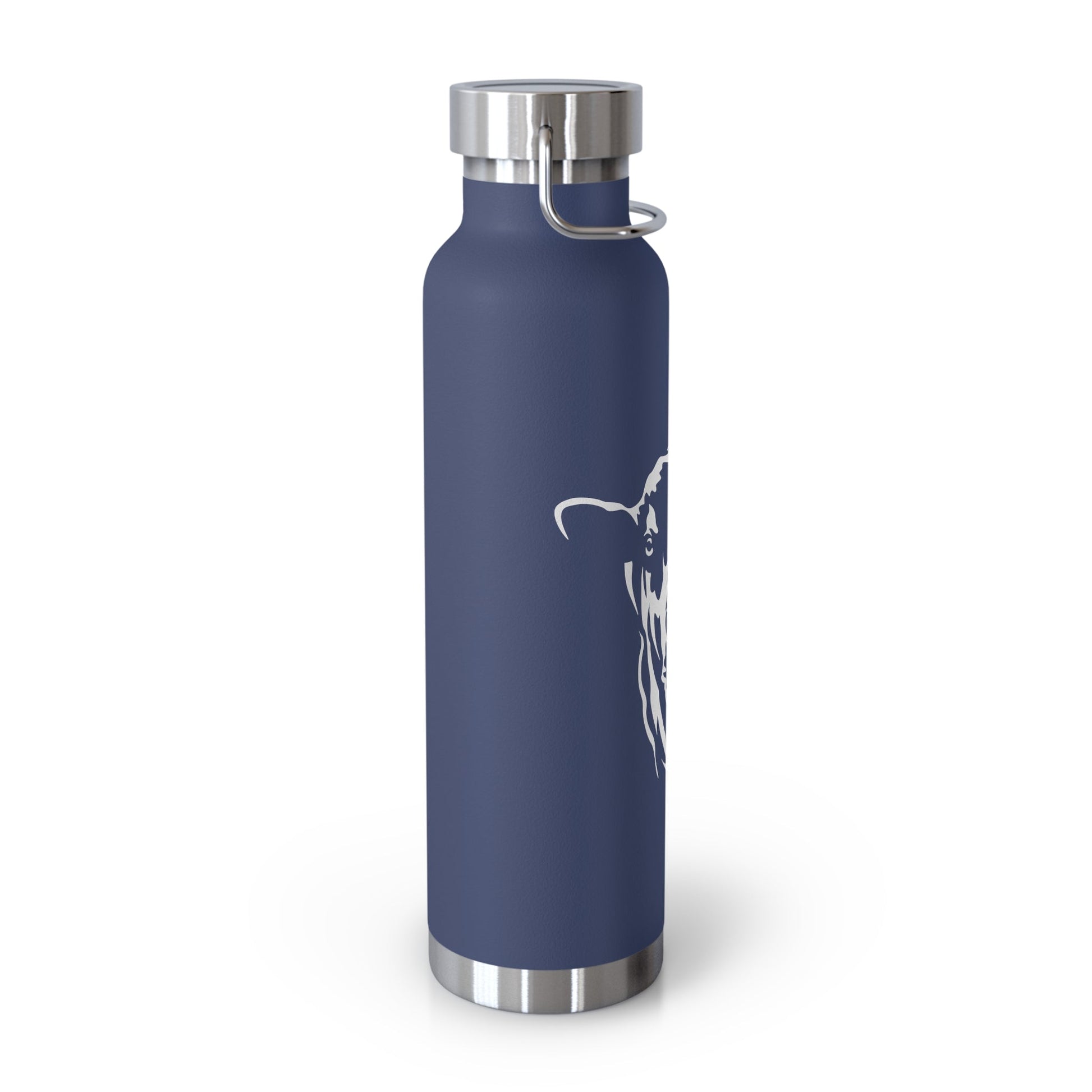 Angus Bull, Eat Beef, Angus, Copper Vacuum Insulated Bottle, 22oz, Support Beef - SmorgeousByGina