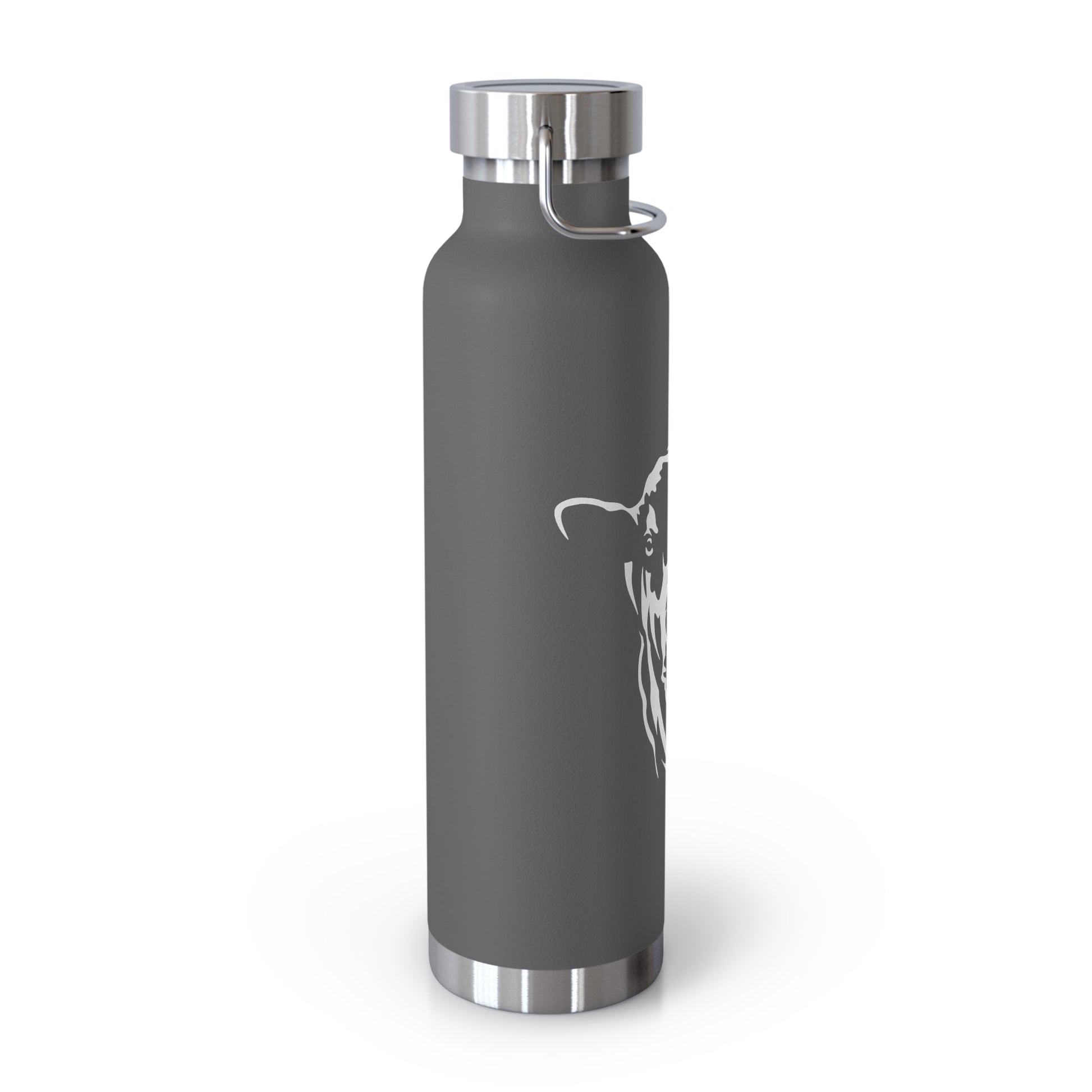 Angus Bull, Eat Beef, Angus, Copper Vacuum Insulated Bottle, 22oz, Support Beef - SmorgeousByGina