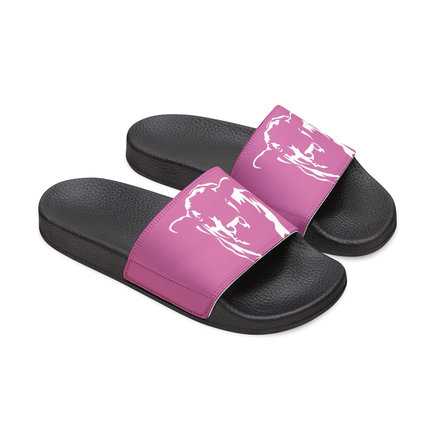 Angus Sandal, Angus Slides, Women's PU Slide Sandals, Eat Beef, Support Beef - SmorgeousByGina