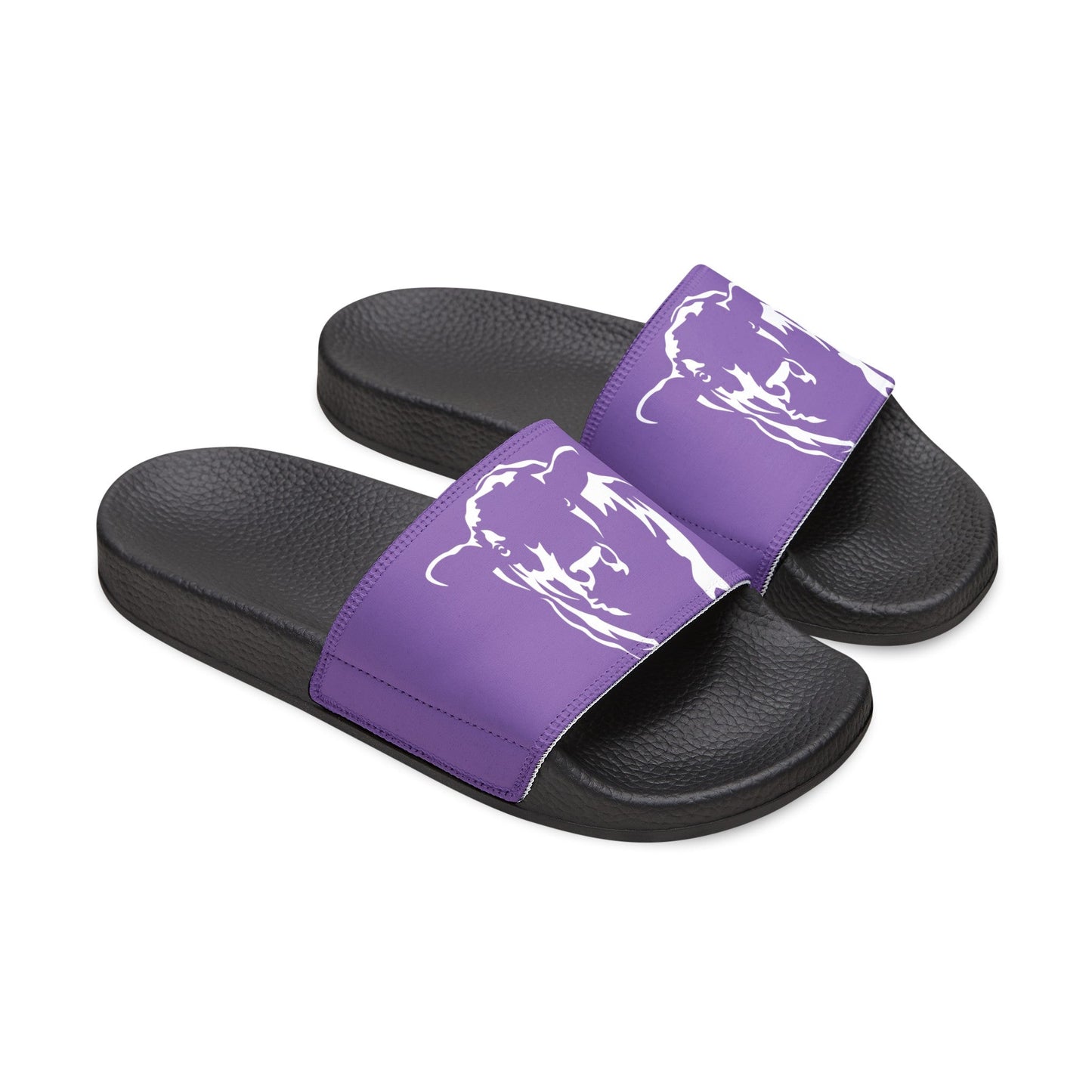 Angus Sandal, Angus Slides, Women's PU Slide Sandals, Eat Beef, Support Beef - SmorgeousByGina