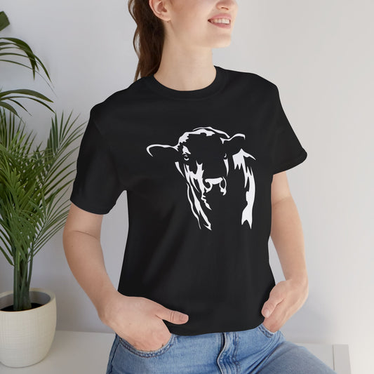 Angus Shirt, Angus Tee, Cow Shirt Softstyle T-Shirt, Eat Beef, Beef, Cow Lover, Angus Bull - SmorgeousByGina