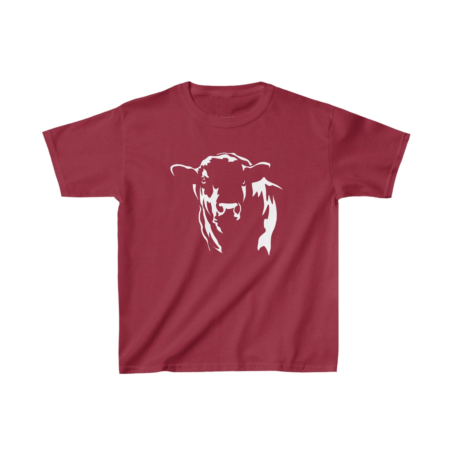 Angus Tee, Cow Shirt, Kids Heavy Cotton™ Tee, Eat Beef, Support Ranchers - SmorgeousByGina