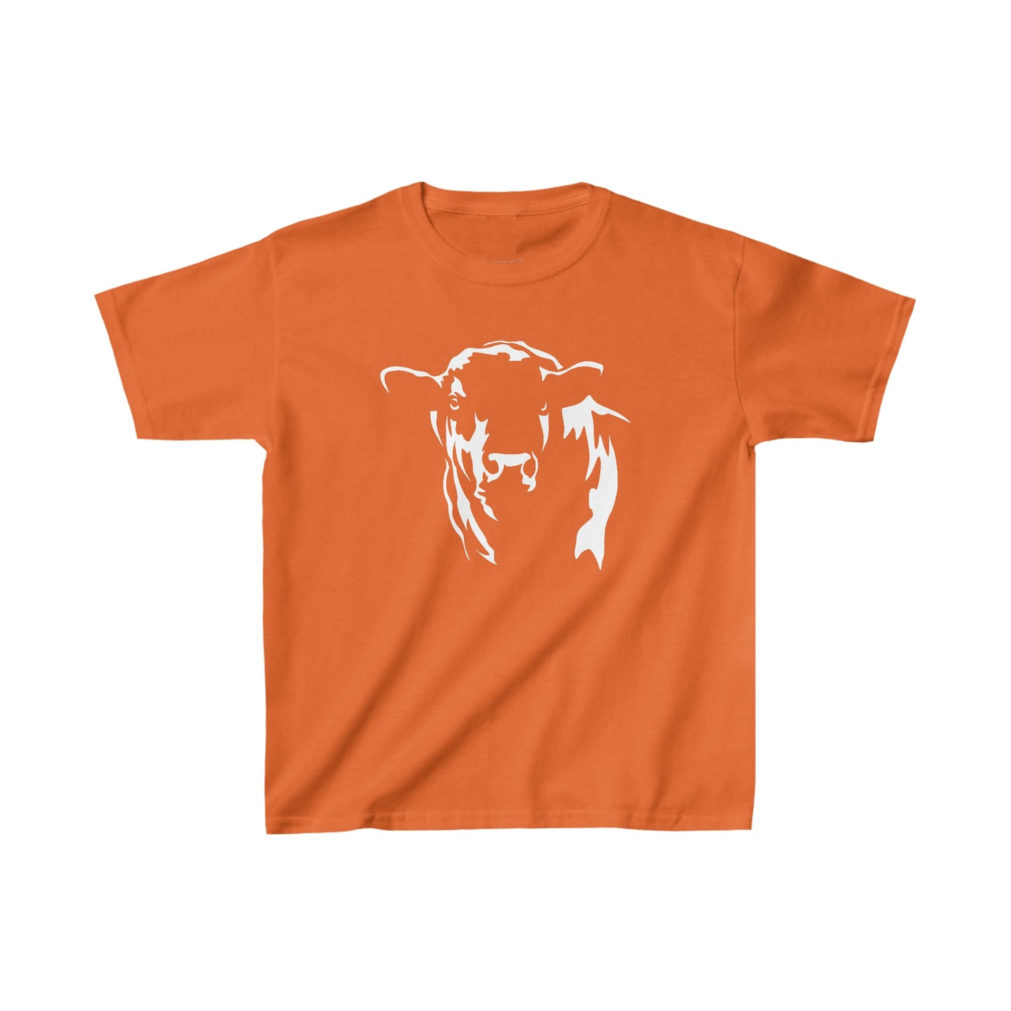 Angus Tee, Cow Shirt, Kids Heavy Cotton™ Tee, Eat Beef, Support Ranchers - SmorgeousByGina