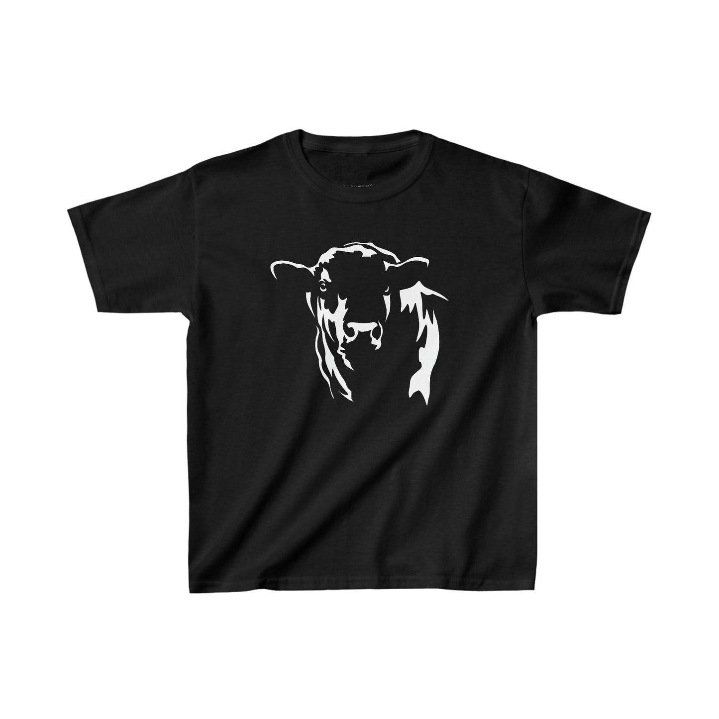 Angus Tee, Cow Shirt, Kids Heavy Cotton™ Tee, Eat Beef, Support Ranchers - SmorgeousByGina