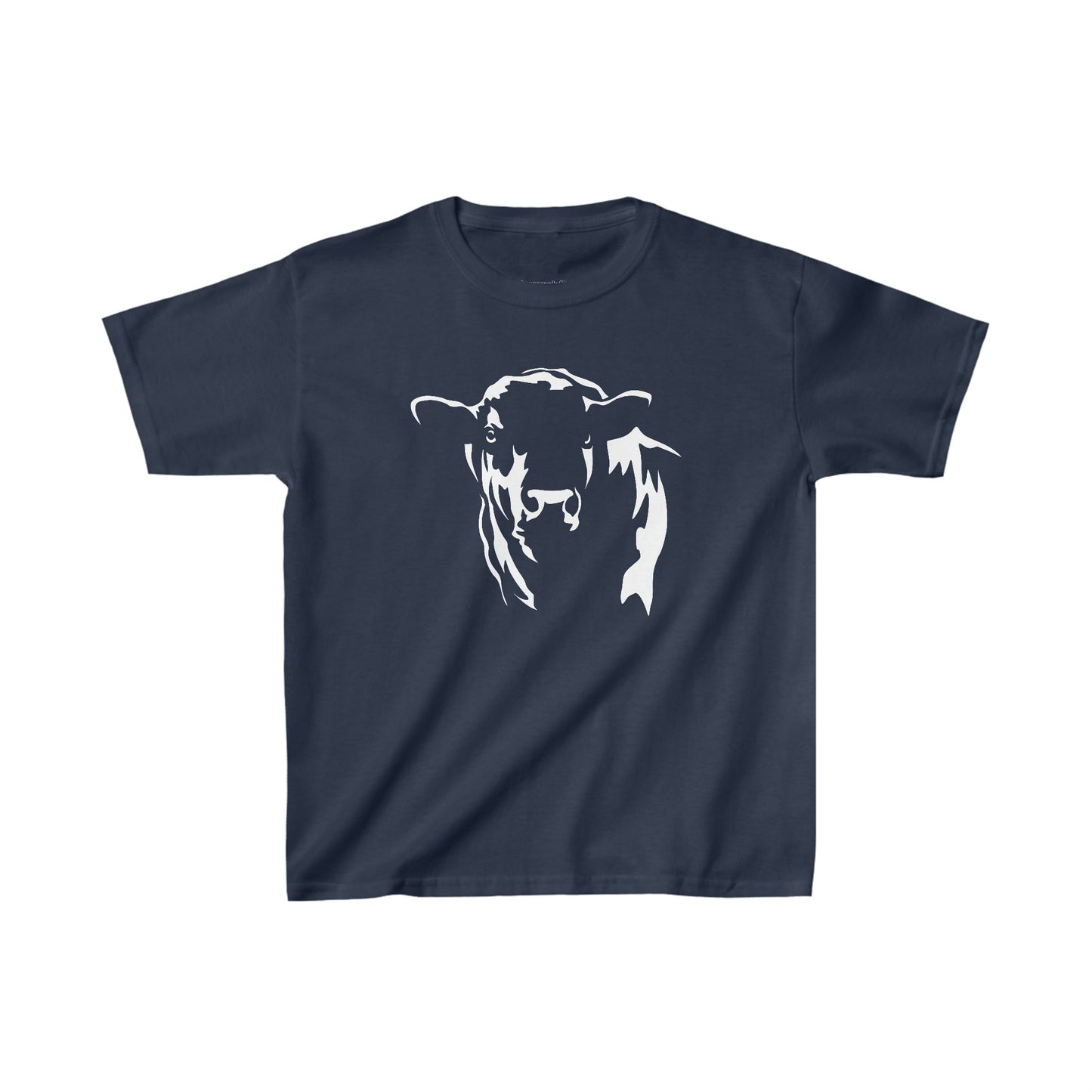 Angus Tee, Cow Shirt, Kids Heavy Cotton™ Tee, Eat Beef, Support Ranchers - SmorgeousByGina