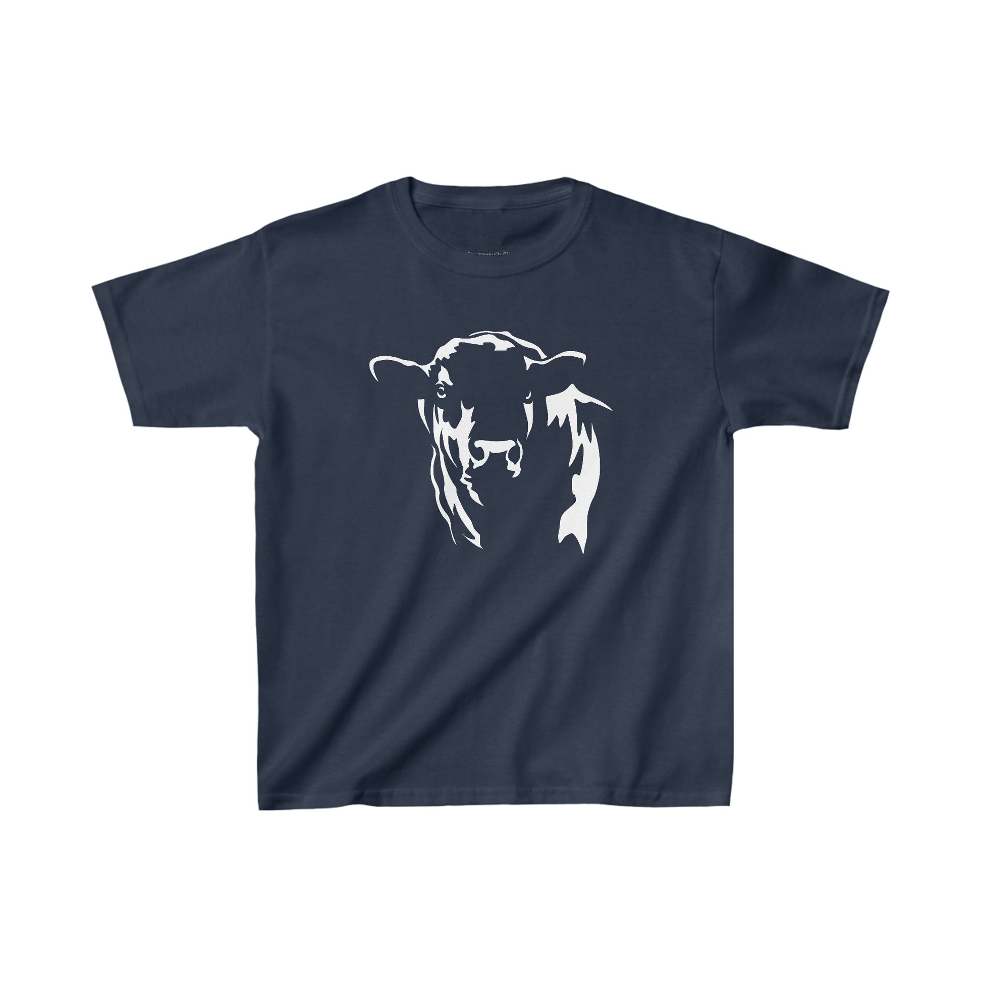 Angus Tee, Cow Shirt, Kids Heavy Cotton™ Tee, Eat Beef, Support Ranchers - SmorgeousByGina