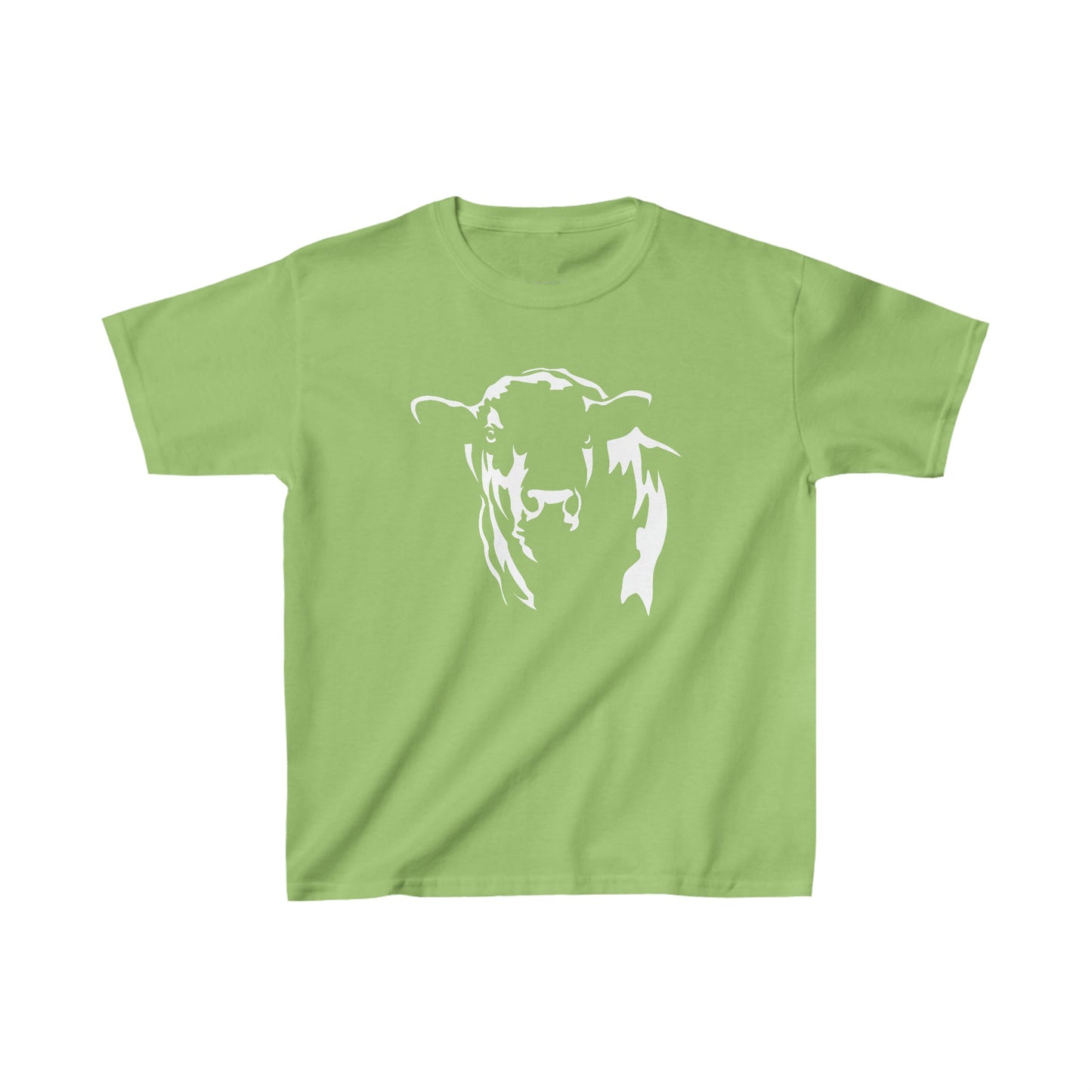 Angus Tee, Cow Shirt, Kids Heavy Cotton™ Tee, Eat Beef, Support Ranchers - SmorgeousByGina