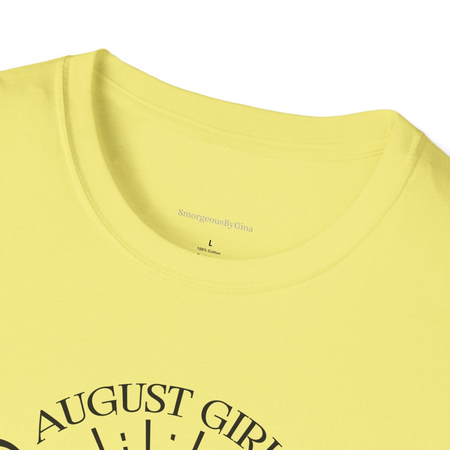 August Girls, Hurricane and Sunshine, August Birthday Tee, Softstyle T-Shirt, August Birthday Shirt - SmorgeousByGina