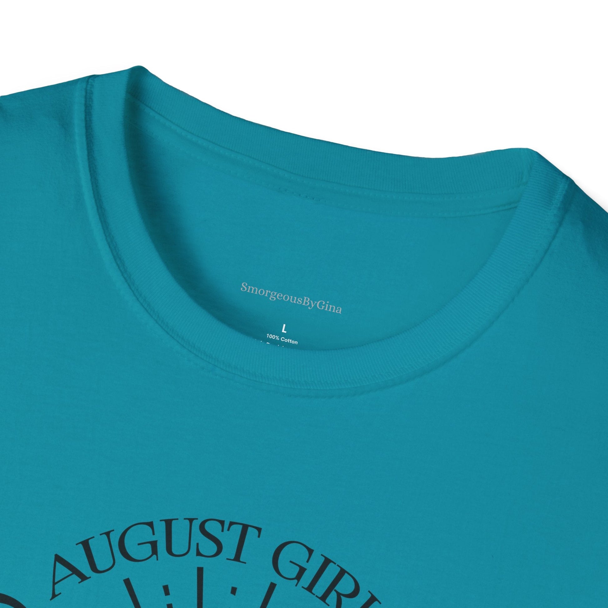 August Girls, Hurricane and Sunshine, August Birthday Tee, Softstyle T-Shirt, August Birthday Shirt - SmorgeousByGina