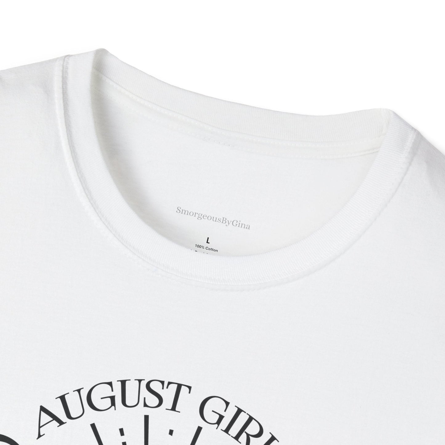 August Girls, Hurricane and Sunshine, August Birthday Tee, Softstyle T-Shirt, August Birthday Shirt - SmorgeousByGina