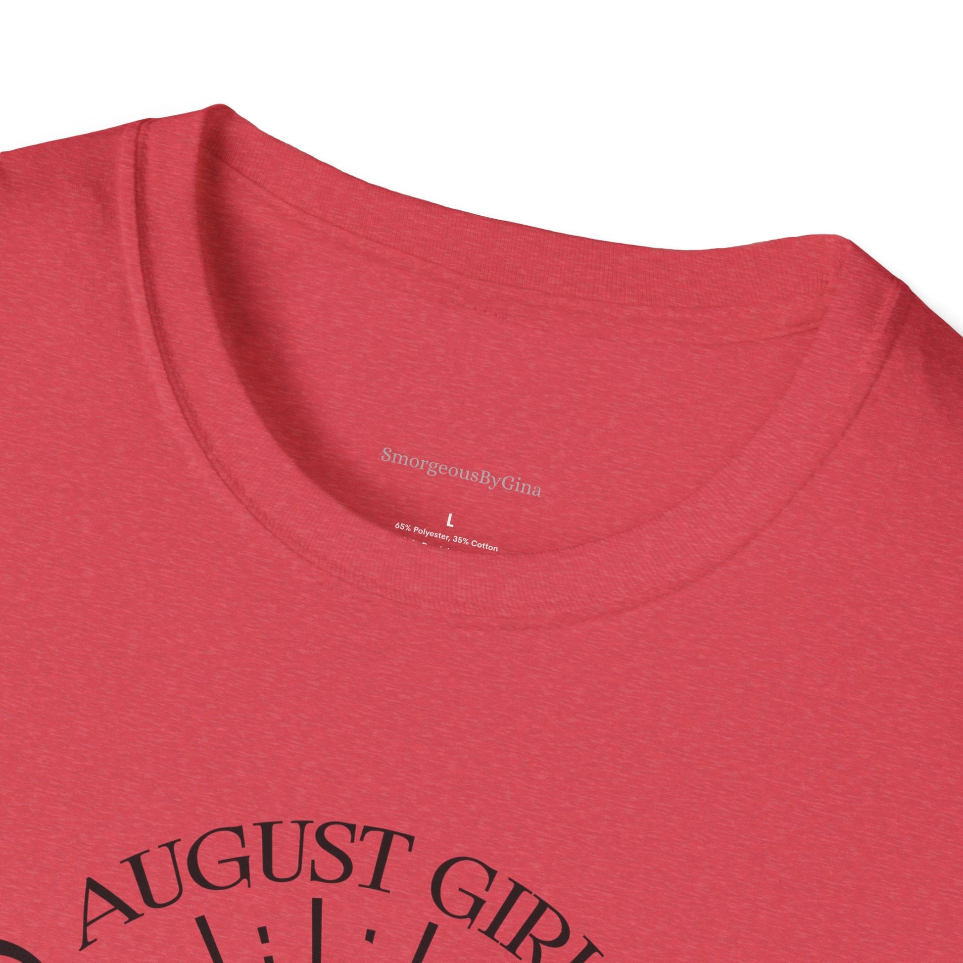 August Girls, Hurricane and Sunshine, August Birthday Tee, Softstyle T-Shirt, August Birthday Shirt - SmorgeousByGina