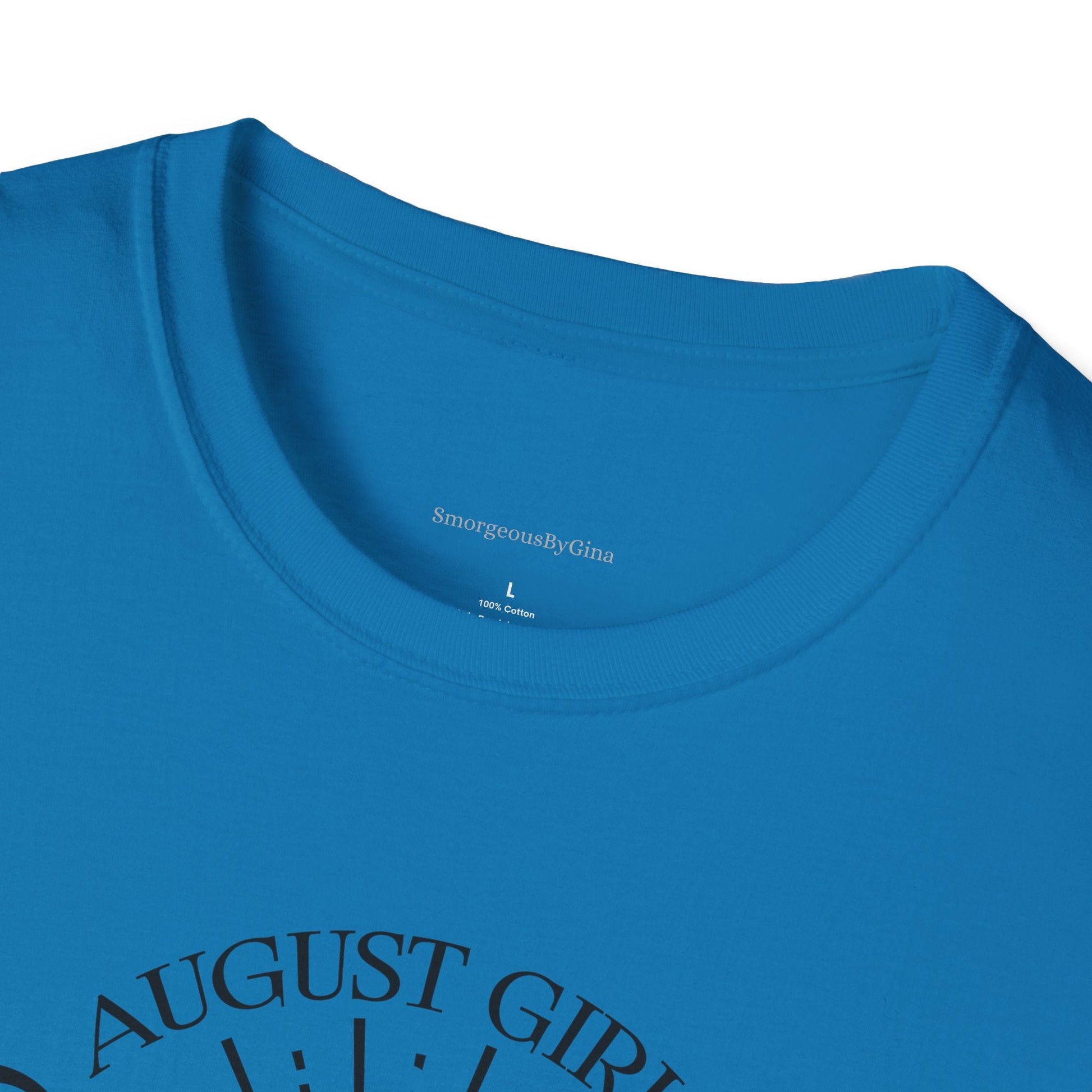 August Girls, Hurricane and Sunshine, August Birthday Tee, Softstyle T-Shirt, August Birthday Shirt - SmorgeousByGina