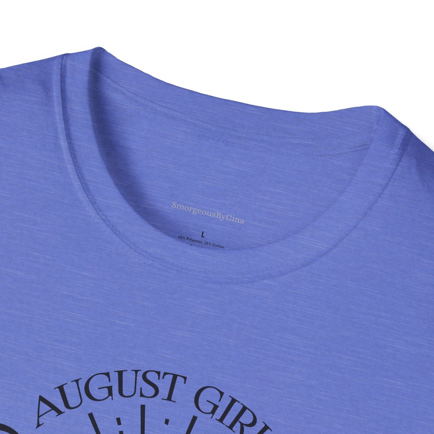 August Girls, Hurricane and Sunshine, August Birthday Tee, Softstyle T-Shirt, August Birthday Shirt - SmorgeousByGina