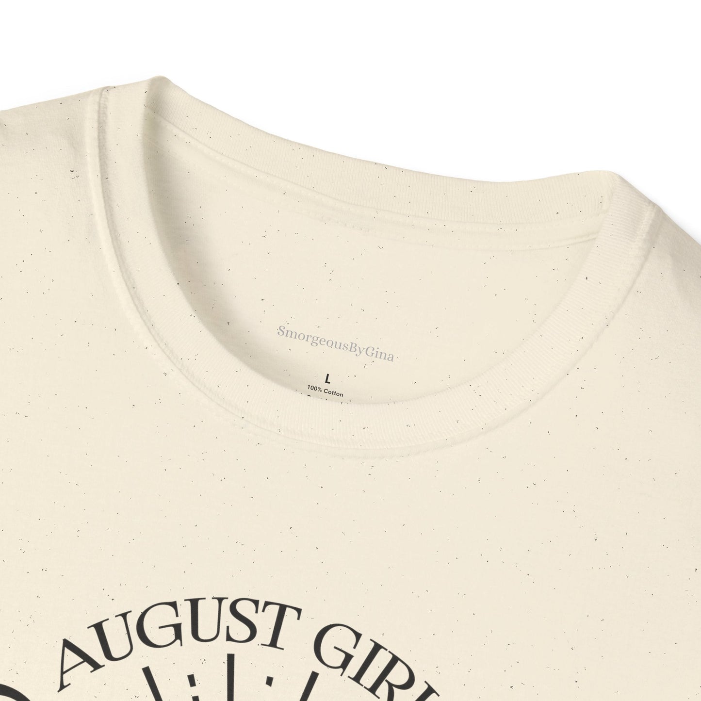 August Girls, Hurricane and Sunshine, August Birthday Tee, Softstyle T-Shirt, August Birthday Shirt - SmorgeousByGina