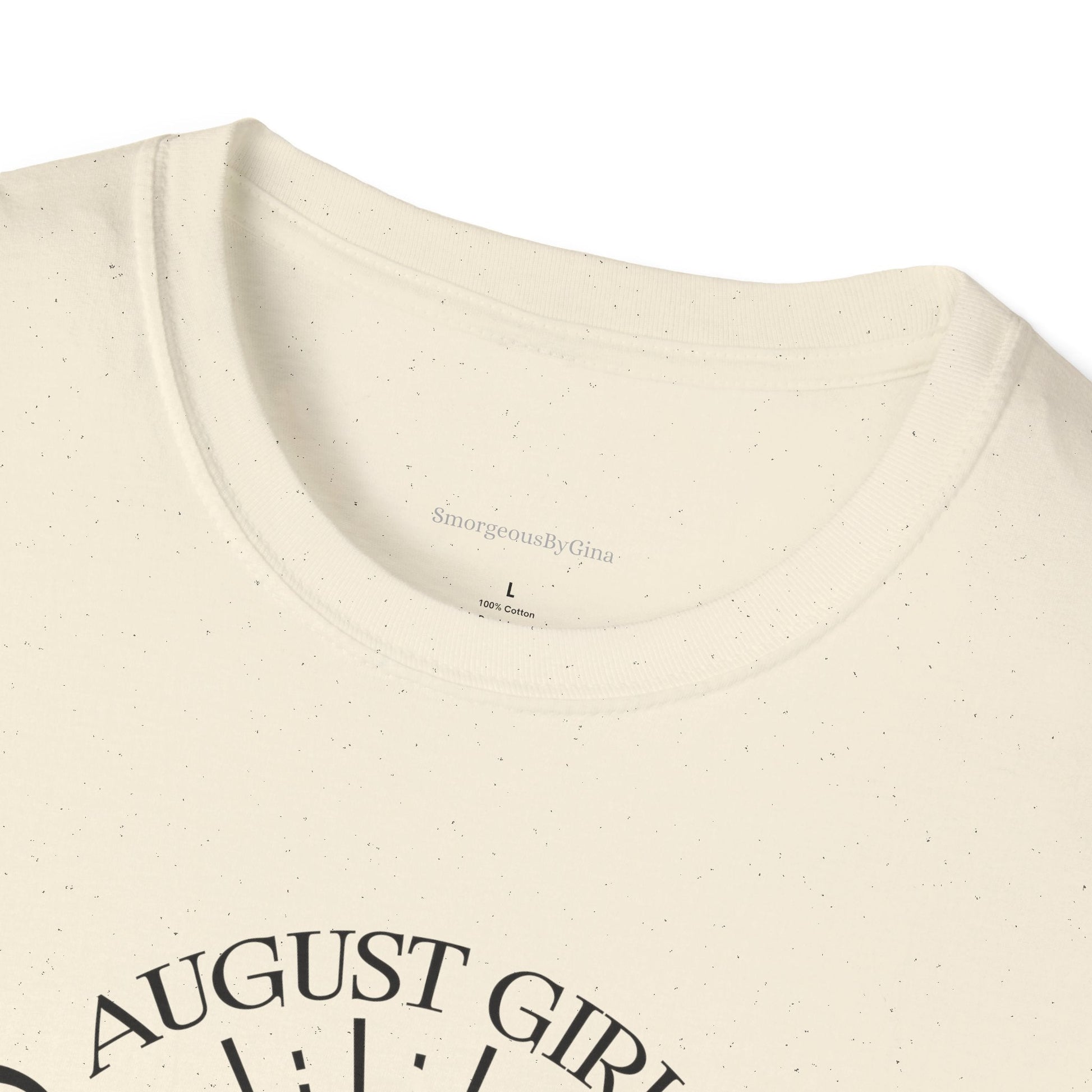August Girls, Hurricane and Sunshine, August Birthday Tee, Softstyle T-Shirt, August Birthday Shirt - SmorgeousByGina