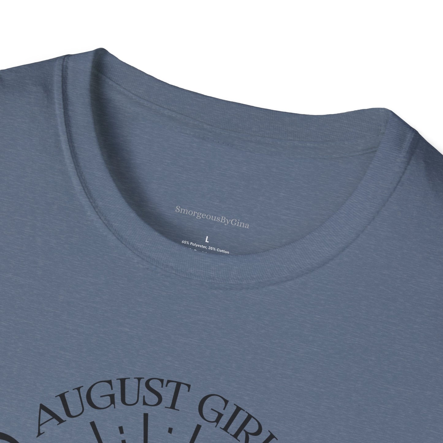 August Girls, Hurricane and Sunshine, August Birthday Tee, Softstyle T-Shirt, August Birthday Shirt - SmorgeousByGina
