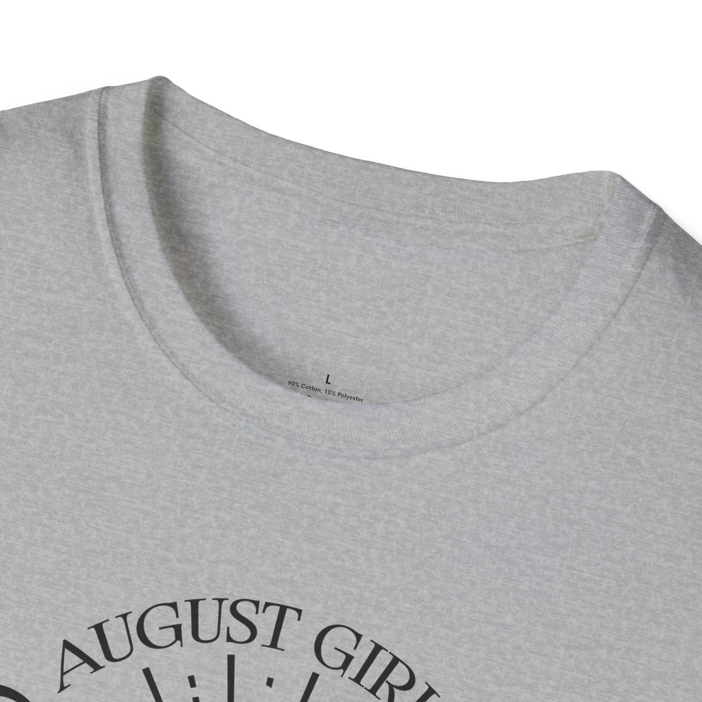 August Girls, Hurricane and Sunshine, August Birthday Tee, Softstyle T-Shirt, August Birthday Shirt - SmorgeousByGina