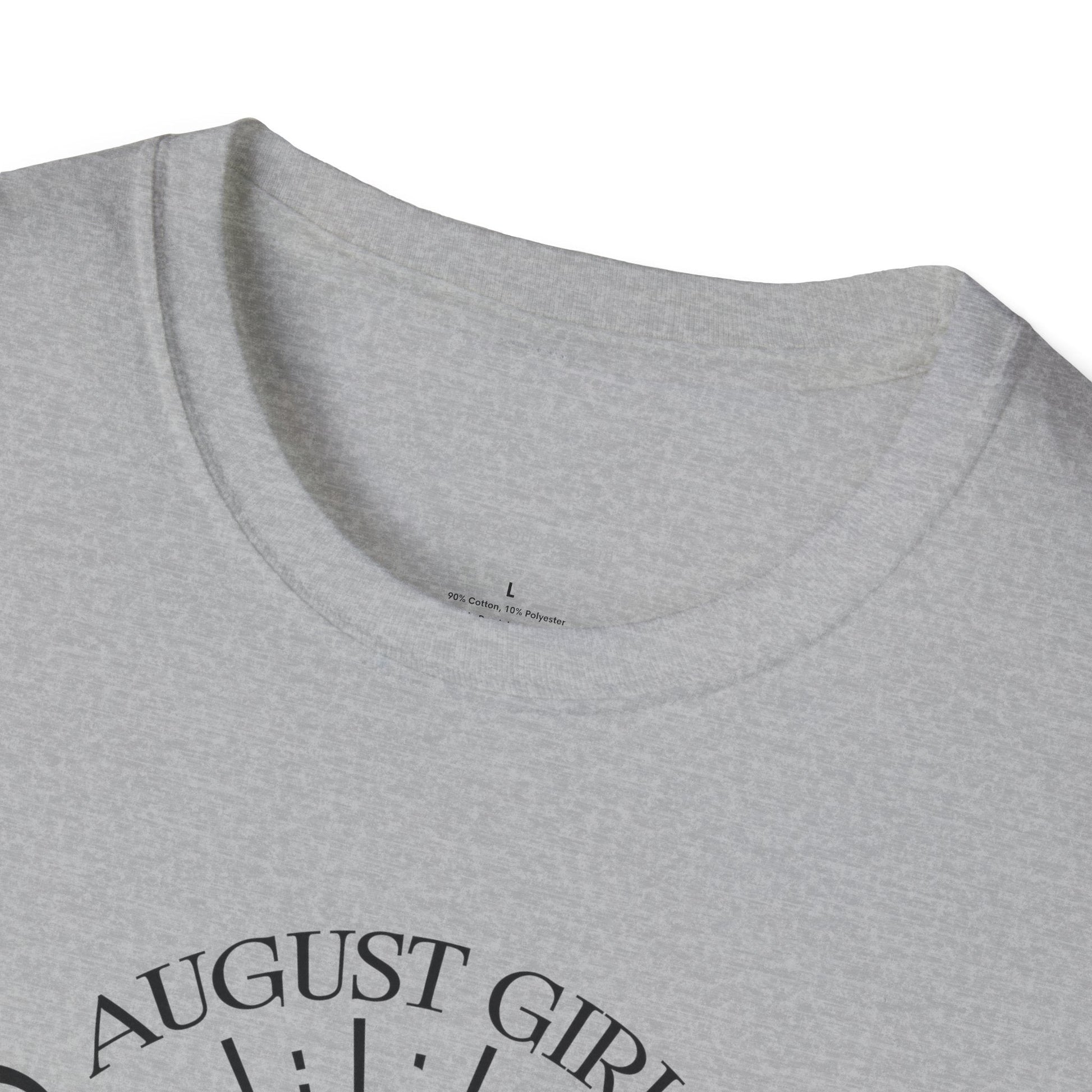 August Girls, Hurricane and Sunshine, August Birthday Tee, Softstyle T-Shirt, August Birthday Shirt - SmorgeousByGina