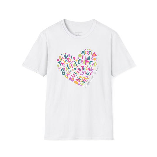 Be Gentle with Yourself, Unisex Softstyle T - Shirt - SmorgeousByGina